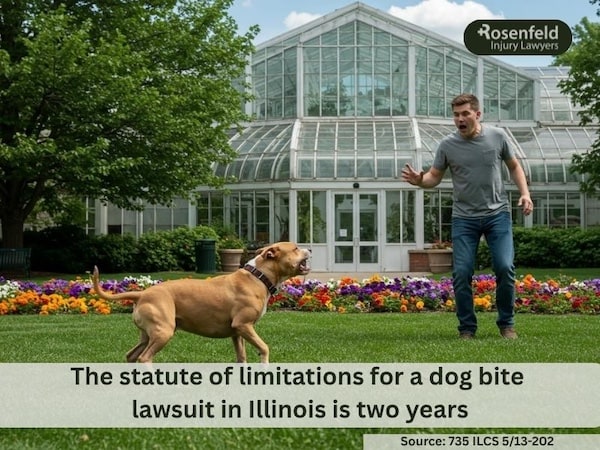Statute of limitations for dog bite cases in Illinois